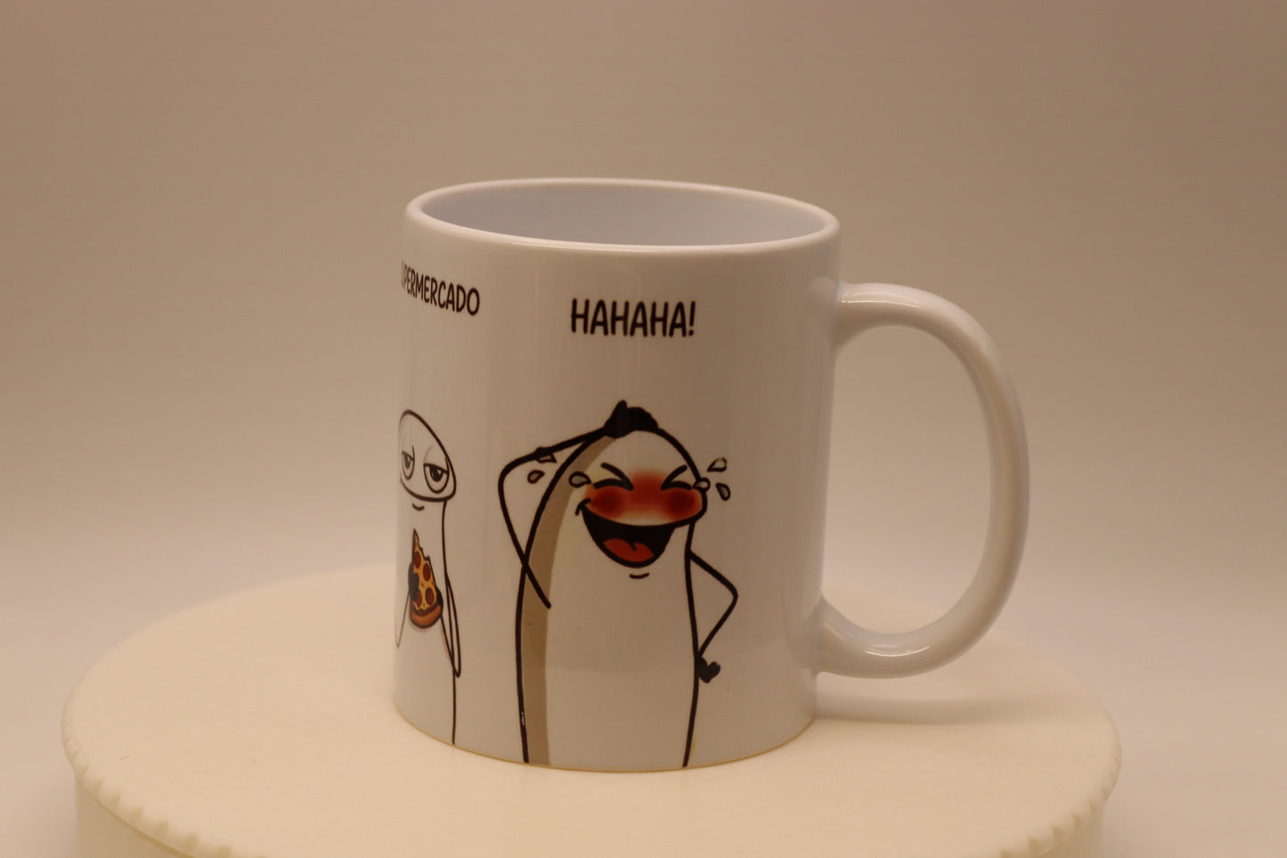 Caneca "Meu Super-Herói Preferido é o Supermercado"