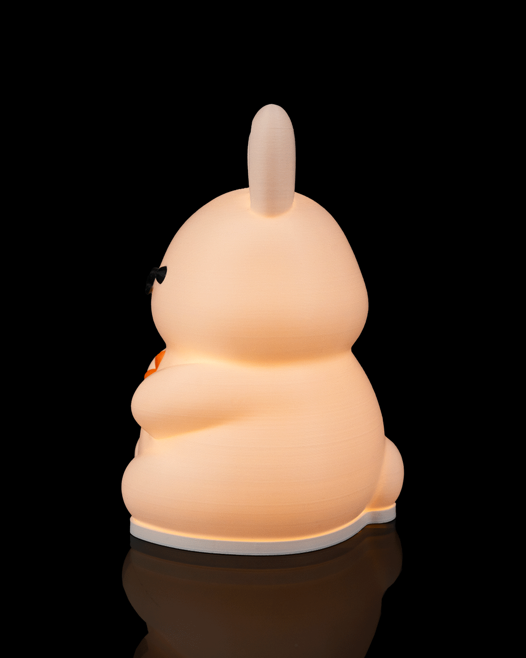 Candeeiro de Mesa Coelho 3D – Luz de Presença Infantil LED USB