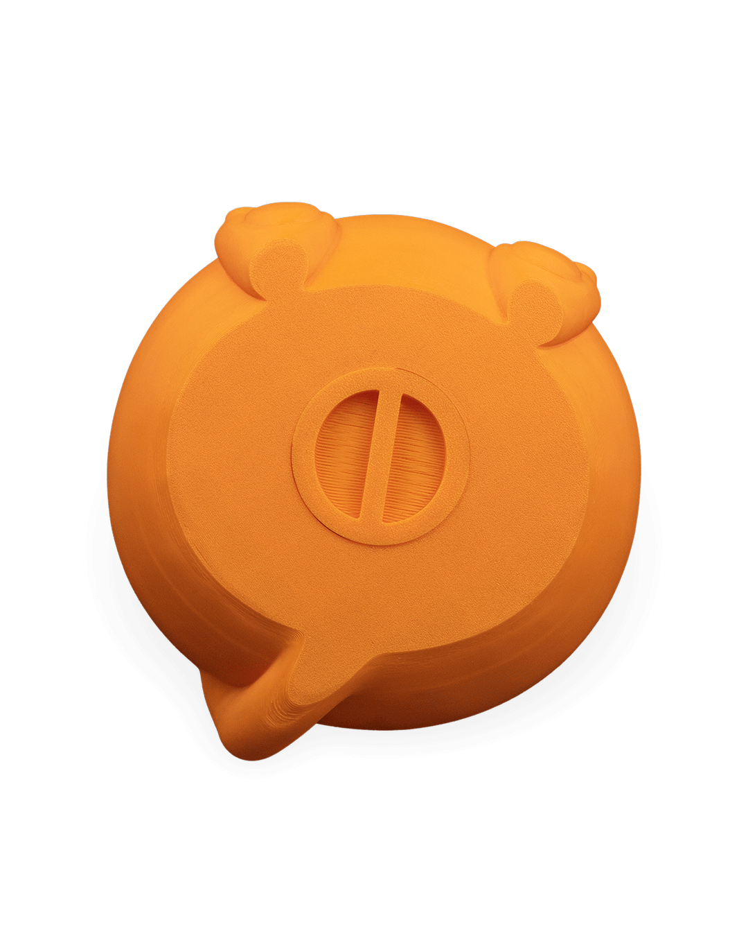 Mealheiro Gato Laranja 3D – Porquinho de Poupança Decorativo