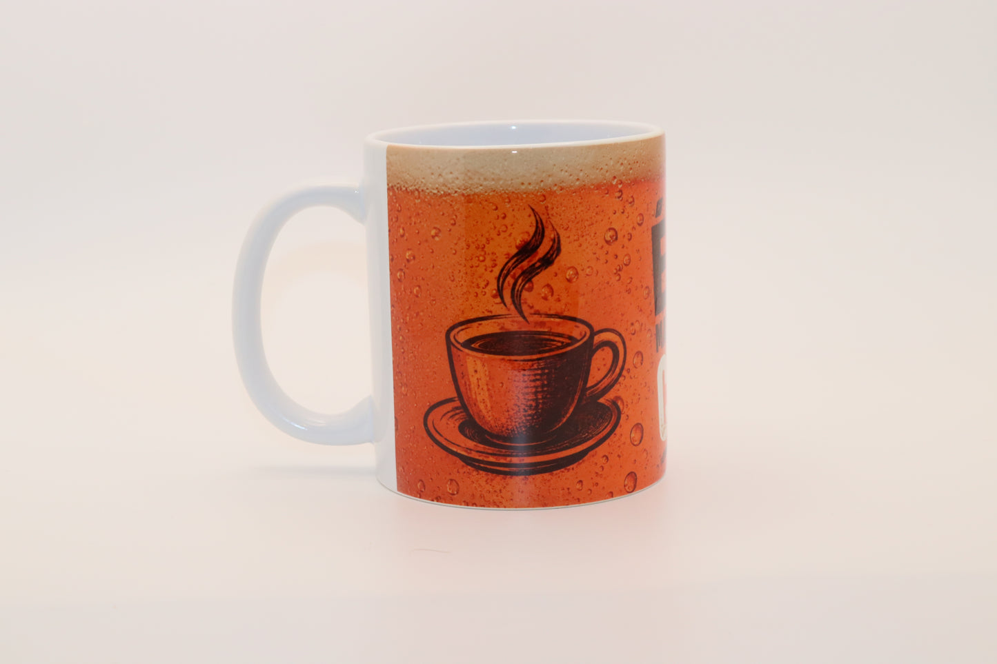 Caneca Divertida É Café Mas Podia Ser Cerveja