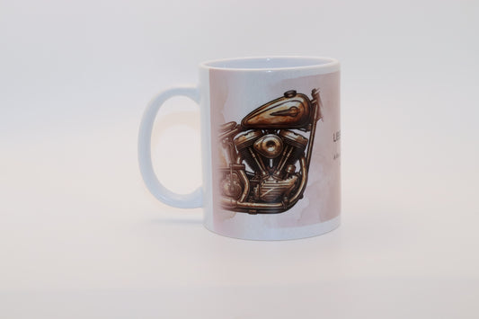 Caneca Motociclista Liberdade – Estilo Vintage & Custom