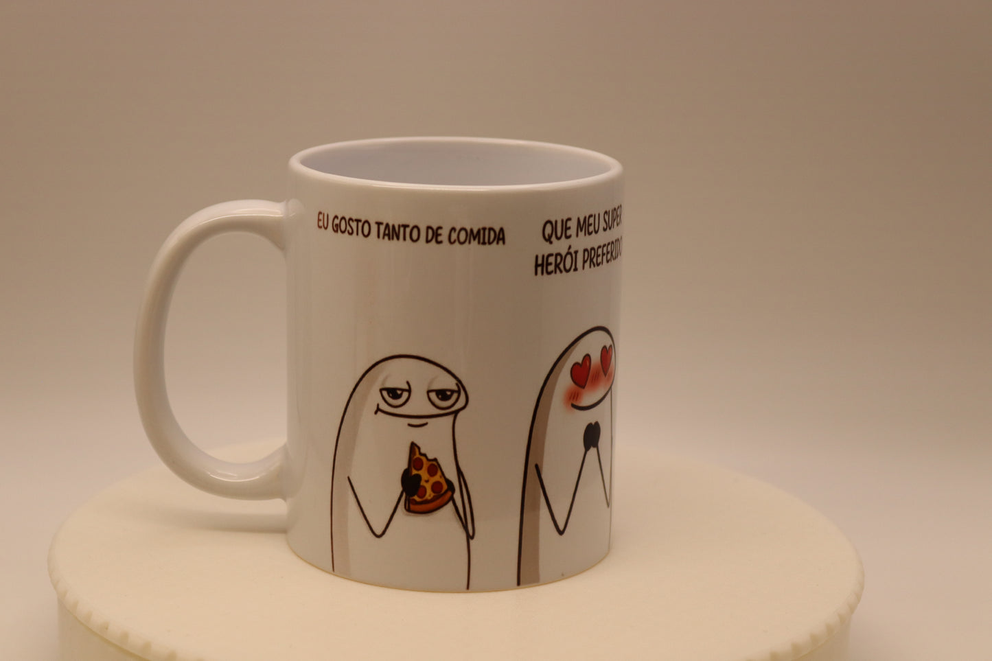 Caneca "Meu Super-Herói Preferido é o Supermercado"