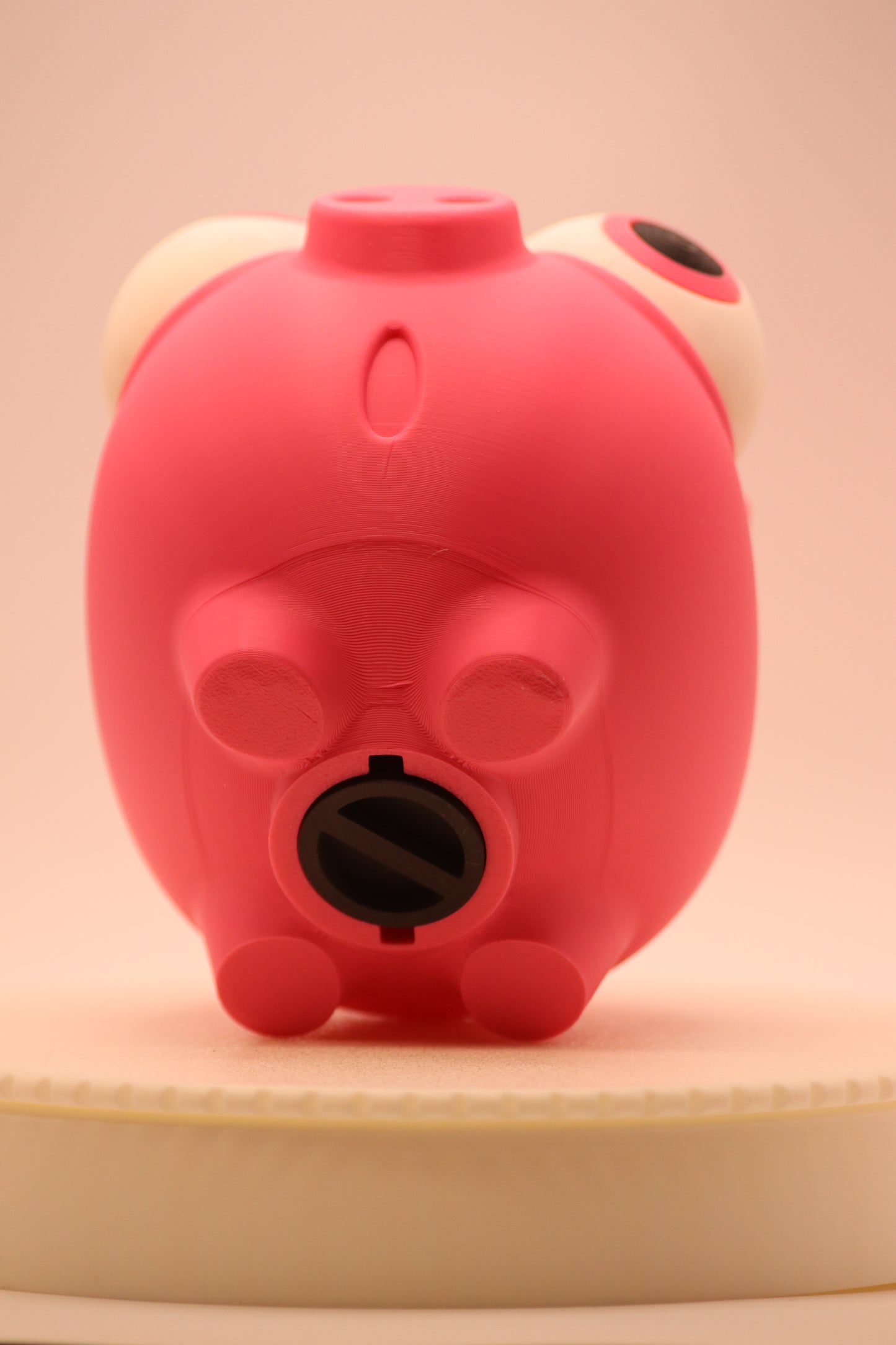 Mealheiro Divertido Porco Rosa 3D – Decoração e Poupança