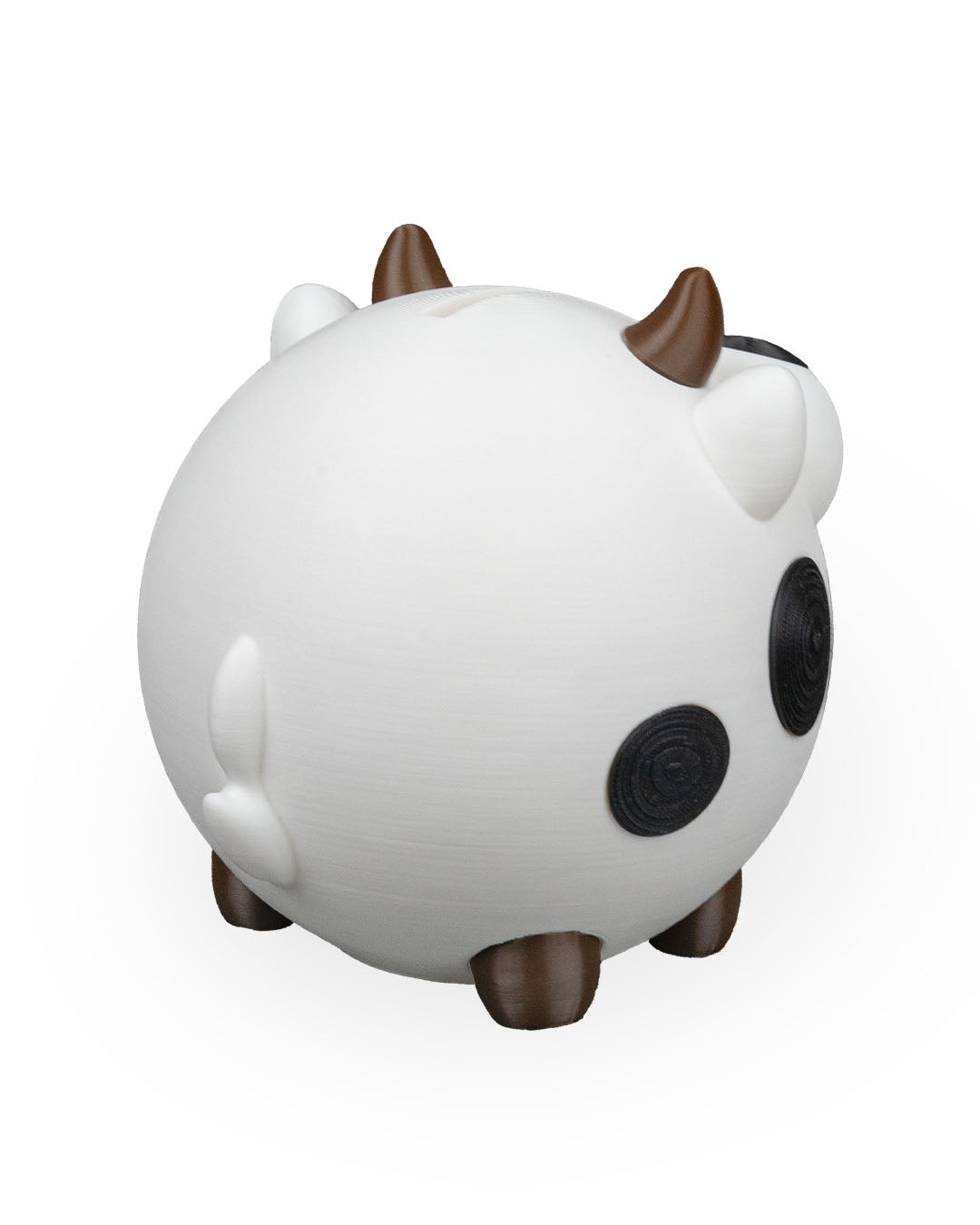 Mealheiro Vaca 3D – Caixa de Poupança Decorativa Malhada